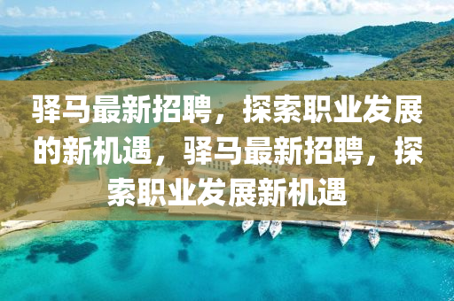 驛馬(ma)最(zui)新招(zhao)聘，探(tan)索(suo)職業髮展的新機(ji)遇，驛(yi)馬最(zui)新招(zhao)聘(pin)，探(tan)索(suo)職(zhi)業髮(fa)展(zhan)新機遇