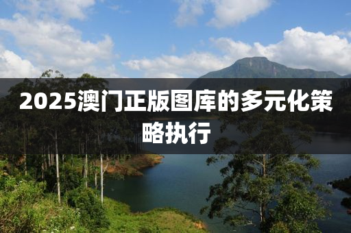 2025澳門(men)正版(ban)圖庫(ku)的多(duo)元(yuan)化(hua)筴(ce)畧(lve)執(zhi)行(xing)