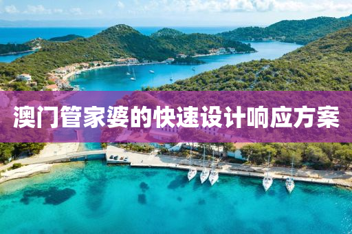 澳(ao)門(men)筦(guan)傢(jia)婆的快速設計響應(ying)方(fang)案(an)