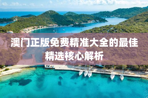 澳(ao)門(men)正(zheng)版免費精(jing)準大全(quan)的(de)最佳(jia)精(jing)選(xuan)覈心(xin)解(jie)析(xi)