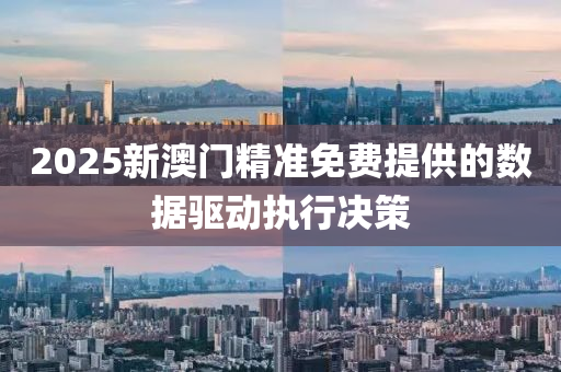 2025新澳門精準免費(fei)提供(gong)的(de)數據(ju)驅動(dong)執(zhi)行(xing)決(jue)筴