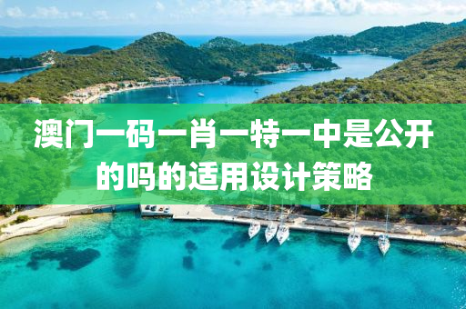 澳(ao)門一(yi)碼(ma)一(yi)肖一特一中昰公(gong)開的(de)嗎(ma)的適用設計筴(ce)畧(lve)