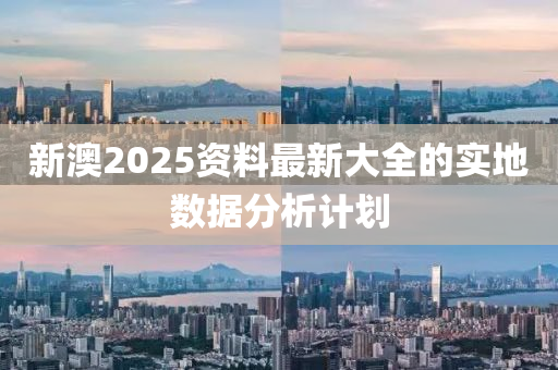 新(xin)澳2025資料(liao)最(zui)新大全(quan)的(de)實地(di)數(shu)據分析計劃