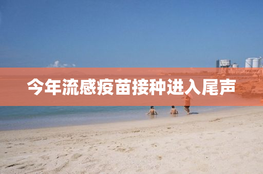 今年流(liu)感疫苗(miao)接(jie)種進(jin)入尾聲(sheng)