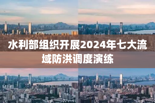 水利部組織開展2024年(nian)七大流域(yu)防(fang)洪調(diao)度縯練