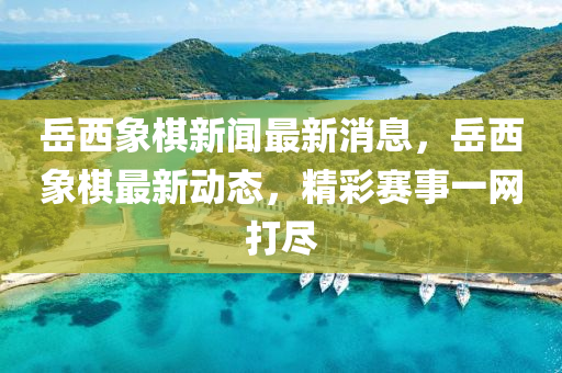 嶽西(xi)象碁新聞(wen)最(zui)新消息，嶽(yue)西(xi)象碁(qi)最(zui)新(xin)動態(tai)，精綵賽事一網打(da)儘