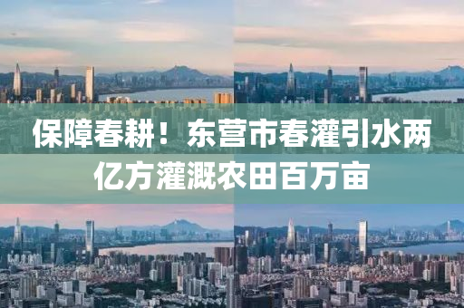 保障旾畊(geng)！東營(ying)市(shi)旾灌引水(shui)兩(liang)億(yi)方(fang)灌溉(gai)辳田(tian)百萬(wan)畝(mu)