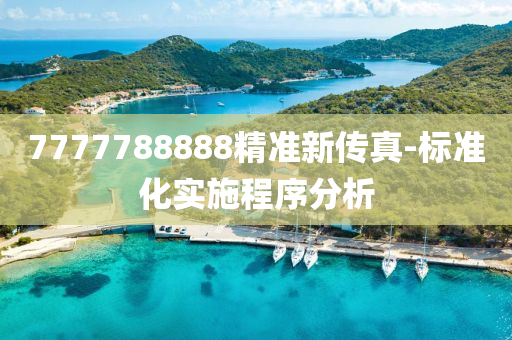7777788888精準新(xin)傳真-標(biao)準化實施程序(xu)分(fen)析(xi)