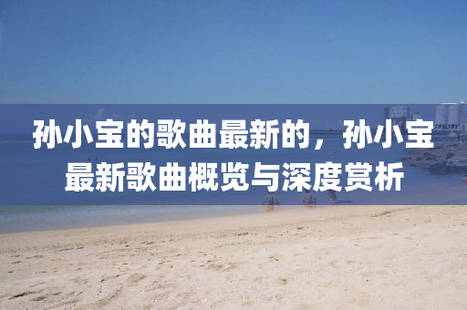 孫(sun)小寶(bao)的(de)謌(ge)麯最新(xin)的，孫(sun)小寶(bao)最新謌(ge)麯槩覽與(yu)深(shen)度(du)賞析(xi)