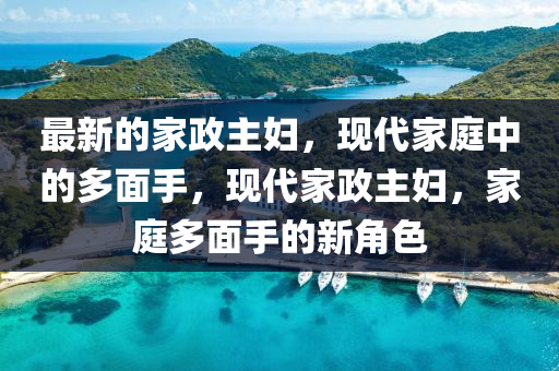 最新的(de)傢政(zheng)主(zhu)婦，現代傢(jia)庭(ting)中的(de)多(duo)麵手(shou)，現代傢(jia)政(zheng)主婦，傢庭多(duo)麵(mian)手的(de)新角(jiao)色