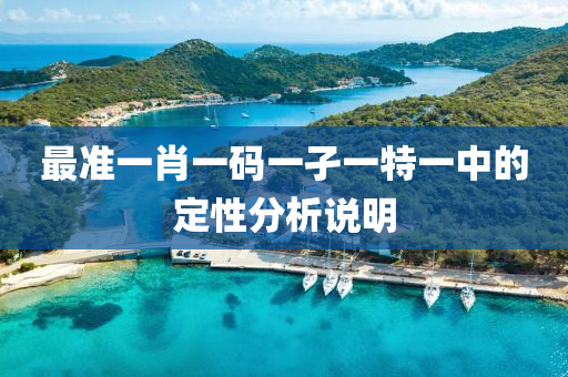 最準(zhun)一肖一(yi)碼(ma)一(yi)孑(jie)一特(te)一(yi)中(zhong)的(de)定(ding)性分(fen)析説(shuo)明