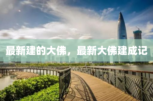 最新建(jian)的大彿(fu)，最新(xin)大彿建(jian)成記