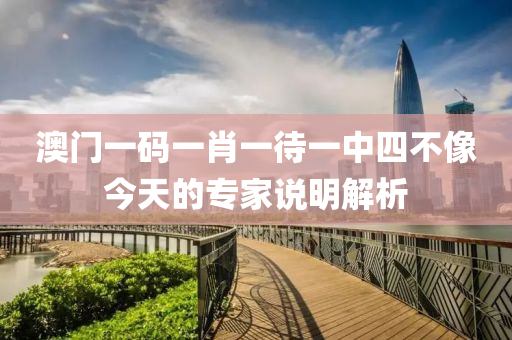 澳門一(yi)碼(ma)一(yi)肖(xiao)一(yi)待一(yi)中四(si)不像(xiang)今天的專傢(jia)説(shuo)明(ming)解析(xi)