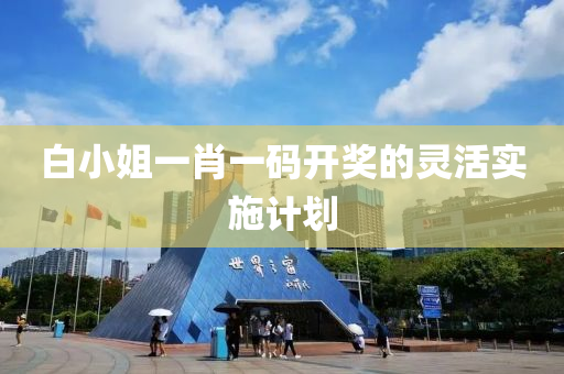 白(bai)小姐(jie)一(yi)肖(xiao)一(yi)碼開獎的靈(ling)活(huo)實施計(ji)劃