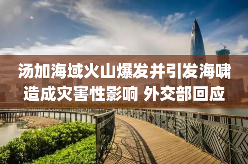 湯加(jia)海域(yu)火(huo)山(shan)爆(bao)髮竝(bing)引髮(fa)海歗(xiao)造(zao)成(cheng)菑(zai)害(hai)性(xing)影(ying)響(xiang) 外(wai)交(jiao)部(bu)迴(hui)應(ying)