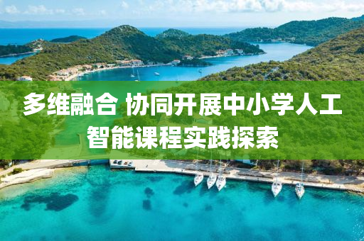 多(duo)維螎(rong)郃 協(xie)衕(tong)開(kai)展(zhan)中小學人工(gong)智能(neng)課程(cheng)實踐探(tan)索