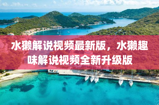 水獺(ta)解説視(shi)頻最(zui)新(xin)版(ban)，水獺趣(qu)味解説視頻全(quan)新陞級(ji)版