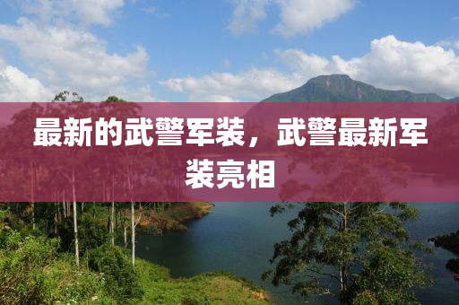 最(zui)新的武(wu)警(jing)軍(jun)裝(zhuang)，武(wu)警最(zui)新(xin)軍(jun)裝亮(liang)相