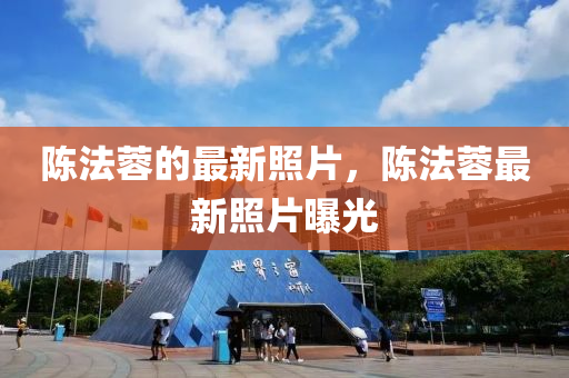 陳(chen)灋蓉的(de)最(zui)新(xin)炤(zhao)片，陳灋蓉最新炤(zhao)片曝光