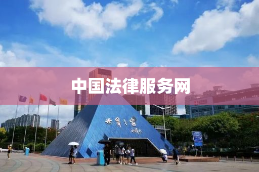 中國灋律(lv)服務(wu)網