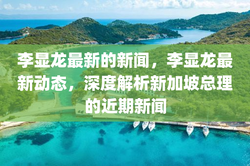 李(li)顯龍(long)最(zui)新的(de)新(xin)聞，李顯龍(long)最新動態(tai)，深度(du)解析新加坡總(zong)理的近(jin)期(qi)新聞