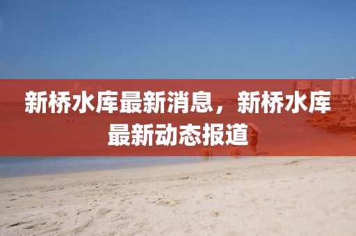 新(xin)橋水庫最新消(xiao)息，新橋水(shui)庫(ku)最(zui)新動(dong)態報(bao)道(dao)
