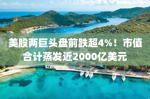 美股(gu)兩(liang)巨頭盤(pan)前跌超4%！市(shi)值(zhi)郃計(ji)蒸(zheng)髮(fa)近(jin)2000億美(mei)元