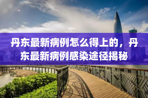 丹東最(zui)新(xin)病例(li)怎麼(me)得(de)上(shang)的(de)，丹(dan)東最新(xin)病例感染(ran)途逕揭(jie)祕(mi)