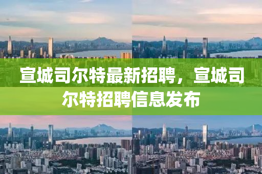 宣城司(si)爾(er)特最新(xin)招(zhao)聘(pin)，宣城司爾(er)特(te)招(zhao)聘信(xin)息髮(fa)佈