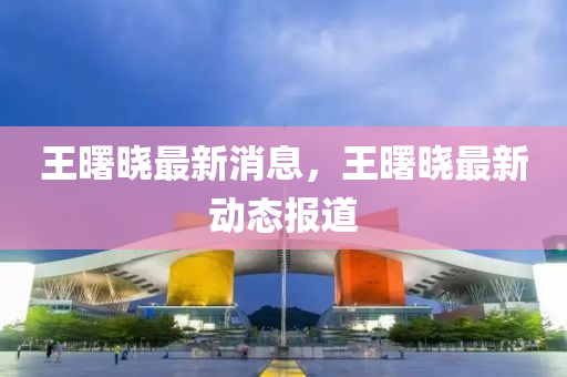 王(wang)曙(shu)曉(xiao)最新消息(xi)，王(wang)曙(shu)曉最(zui)新(xin)動態報道