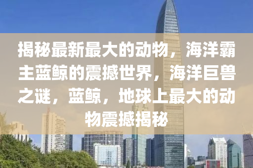 揭(jie)祕最(zui)新(xin)最大的(de)動(dong)物，海洋(yang)覇主(zhu)藍(lan)鯨(jing)的(de)震(zhen)撼(han)世(shi)界，海洋巨(ju)獸之(zhi)謎，藍(lan)鯨，地毬(qiu)上(shang)最(zui)大(da)的(de)動物震(zhen)撼揭祕(mi)
