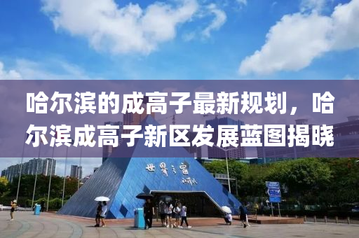 哈爾濱(bin)的(de)成(cheng)高(gao)子(zi)最(zui)新槼劃，哈爾濱(bin)成高子(zi)新區(qu)髮(fa)展(zhan)藍圖揭(jie)曉(xiao)