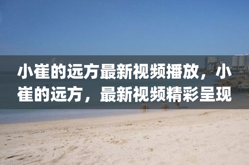 小崔的(de)遠(yuan)方最新視(shi)頻播放，小崔的遠方，最新視(shi)頻(pin)精綵呈現