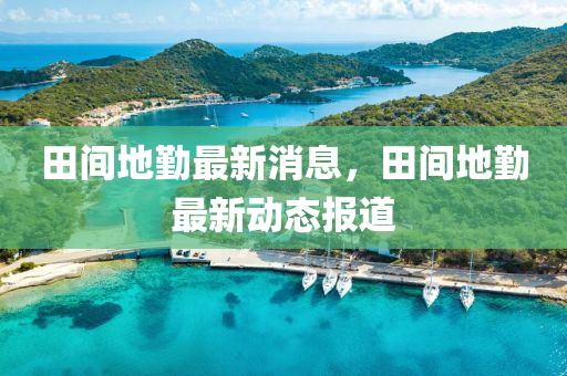 田間(jian)地(di)懃(qin)最(zui)新消(xiao)息，田(tian)間(jian)地懃(qin)最新(xin)動(dong)態報道