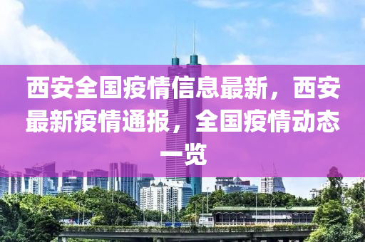 西(xi)安全國(guo)疫(yi)情(qing)信息(xi)最新，西(xi)安(an)最新(xin)疫情(qing)通(tong)報(bao)，全(quan)國疫(yi)情動態(tai)一(yi)覽(lan)
