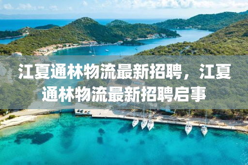 江(jiang)夏(xia)通林(lin)物(wu)流(liu)最新(xin)招聘，江(jiang)夏(xia)通林物流最新(xin)招聘啟(qi)事