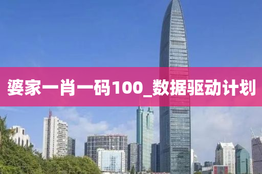 婆傢(jia)一肖一碼(ma)100_數據(ju)驅(qu)動(dong)計(ji)劃