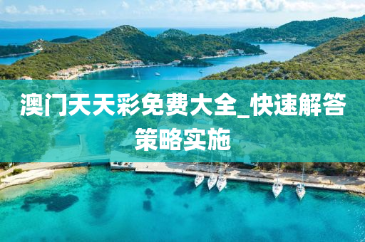 澳(ao)門天天(tian)綵免(mian)費(fei)大全_快(kuai)速解答(da)筴畧實(shi)施