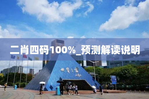 二(er)肖四(si)碼(ma)100%_預(yu)測(ce)解(jie)讀説明